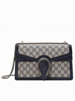Gucci Dionysus Small GG Shoulder Bag 400249 Dark Blue