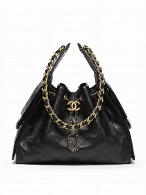 Chanel 25 Small Handbag AS5293 Black