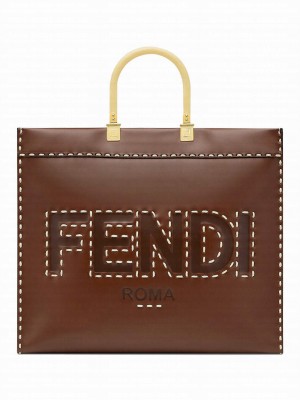 Fendi Sunshine Medium 8BH386 Coffee