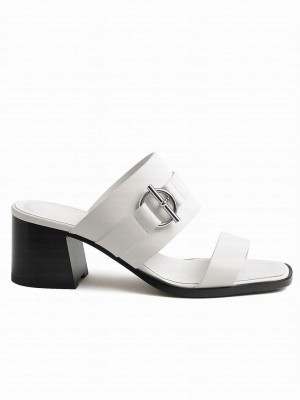 Hermes Women's Kute 60 Sandal White