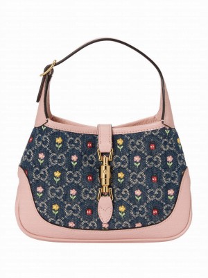 Gucci Jackie 1961 Mini Shoulder Bag Blue