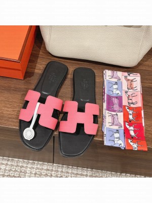 Hermes Oran Flat Slide Sandals 2023 Collection 020
