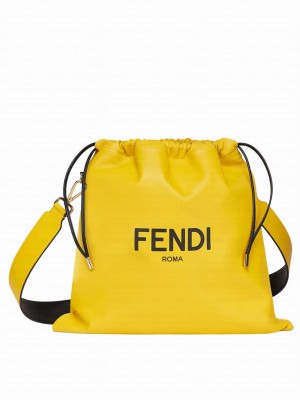 Fendi Pack Medium Pouch 7VA511 Yellow