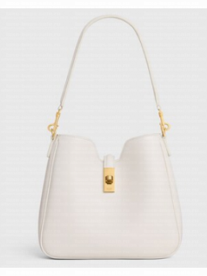 Celine SMALL CAMILLE 16 SOFT BAG IN SMOOTH CALFSKIN 120693 RICE