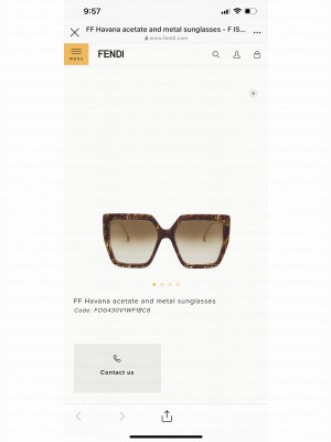 Fendi Sunglasses 2023 077