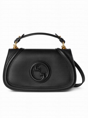 Gucci Blondie Small Top Handle Bag 815714 Black