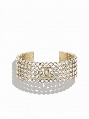 Chanel Women's Cuff ABA609 Golden