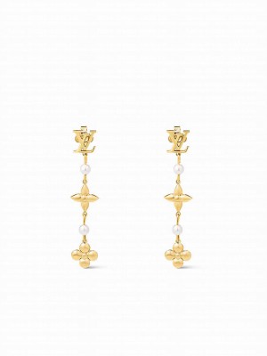 Louis Vuitton Women's Louisa Earrings M01577 Golden