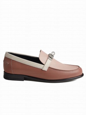 Hermes Women's Destin Loafer Light Pink