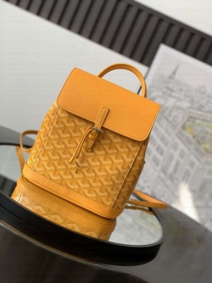 Goyard Alpin Mini Backpack Yellow