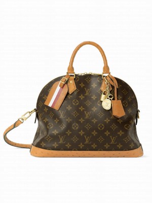 Louis Vuitton Alma MM Soft Celebration N30049 Brown