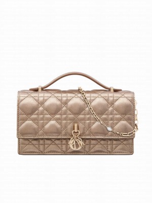 Christian Dior My Dior Top Handle bag Bronze-Coloured