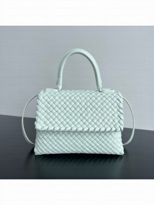 Bottega Veneta Patti Shoulder Bag 776783 light green