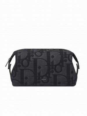 Christian Dior Toiletry Bag Black