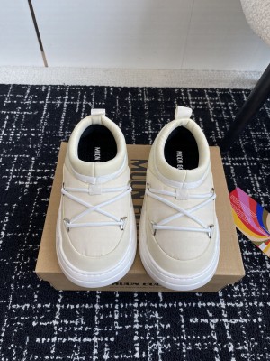 MOON BOOT PARK ICON CREAM SNEAKERS