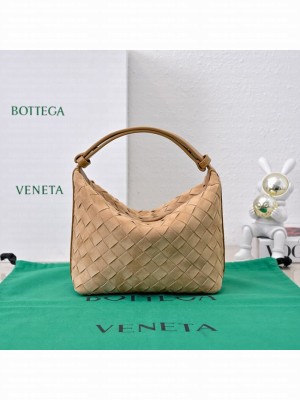 Bottega Veneta Mini Wallace Suede 754443 brown