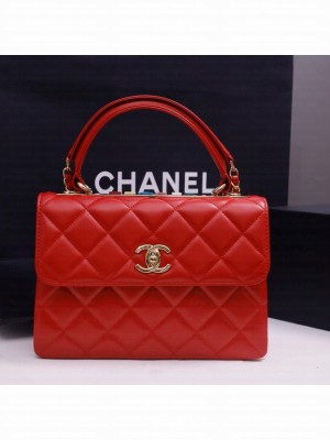 CHANEL small Flap Bag With Top Handle 92236-13