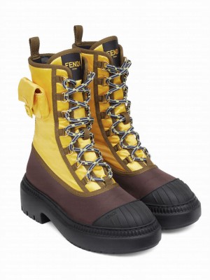 Fendi Women's Domino 8T8381 Yellow
