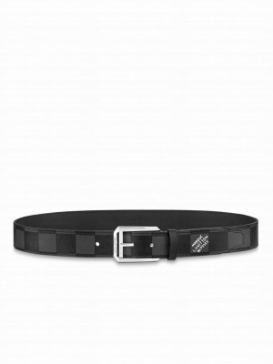 Louis Vuitton Architect 35mm Belt Black