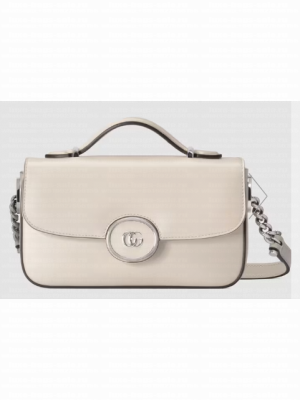 Gucci PETITE GG MINI SHOULDER BAG 739722 white