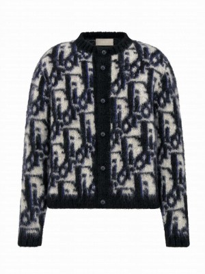 Christian Dior Women's Oblique Cardigan Black