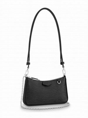 Louis Vuitton Easy Pouch On Strap M80471 Black