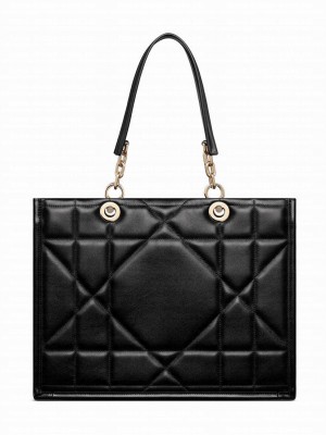 Christian Dior Medium Dior Essential Tote Bag Black