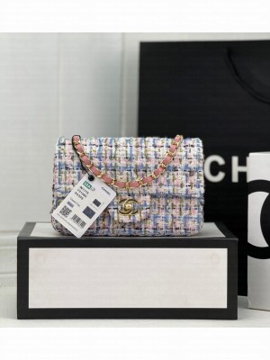 Chanel MINI CLASSIC HANDBAG A69900 Pink& Fuchsia