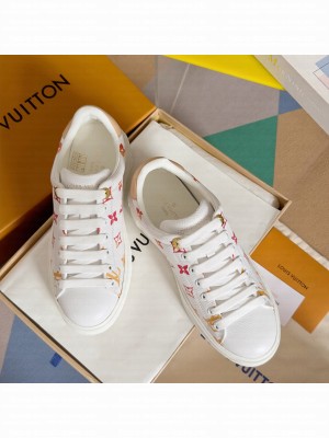 Louis Vuitton Women's Time Out Monogram Sneaker White