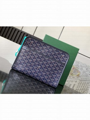 Goyard Jouvence MM Toiletry Bag Navy Blue