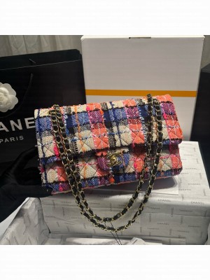 CHANEL CLASSIC 11.12 HANDBAG A01112 Multicolor