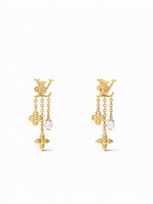 Louis Vuitton Women's Louisa Earrings M01574 Golden