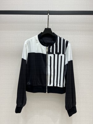Dior Jacket with Stripes White/Black 2025