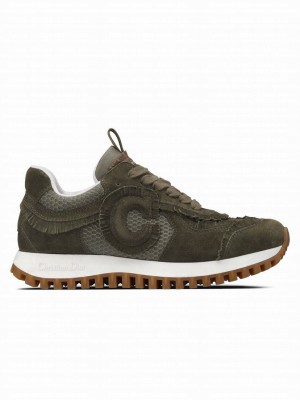 Christian Dior Women's C'est Dior Sneaker Dark Green