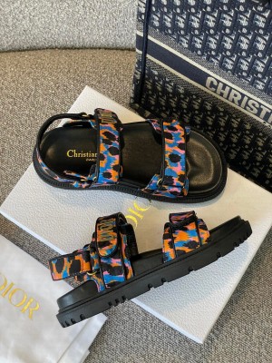Dior DiorAct Calfskin Flat Strap Sandals 2023 04