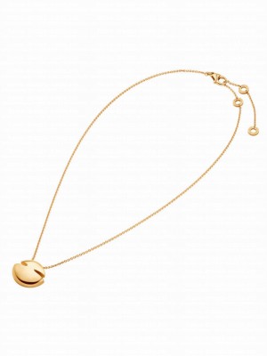 Bvlgari Cabochon Necklace Golden