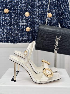 JACOUEMUS Les sandales Regalo White