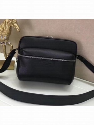 Louis Vuitton Men's Outdoor Messenger Shoulder Bag M33435 Black 2018