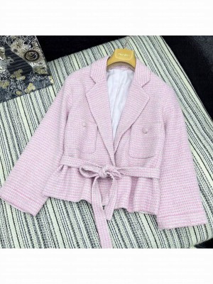 Chanel Tweed Jacket Pink 2025
