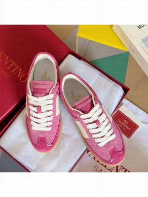 Valentino Garavani Upvillage Crosta sneaker in split leather 03 2025