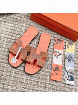 Hermes Oran Flat Slide Sandals 2023 Collection 052