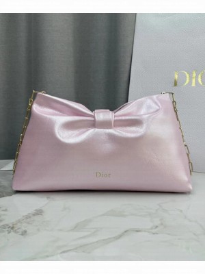 Christian Dior Medium Dior Bow Handbag Pink
