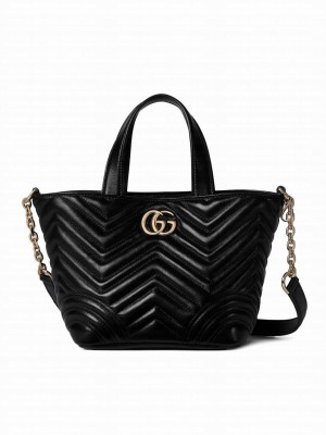 Gucci Betty Small Tote Bag 847386 Black
