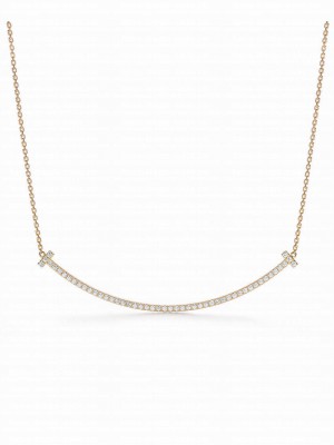 Tiffany Extra Large Smile Pendant Golden