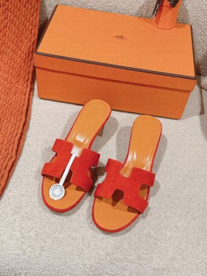 Hermes Heel 5cm Oasis Slipper Sandals 08