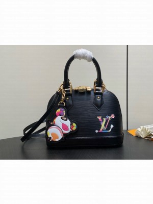 Louis Vuitton Epi grained leather Alma BB M13670 black