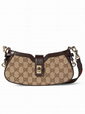 Gucci Moon Side Mini Shoulder Bag 786015 Dark Coffee