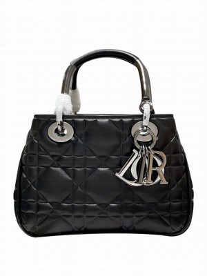 Christian Dior Small Lady 95.22 Bag Black