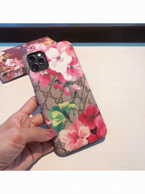 Gucci flower Phone case red