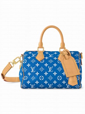 Louis Vuitton Speedy P9 Bandouliere 25 M24424 Blue